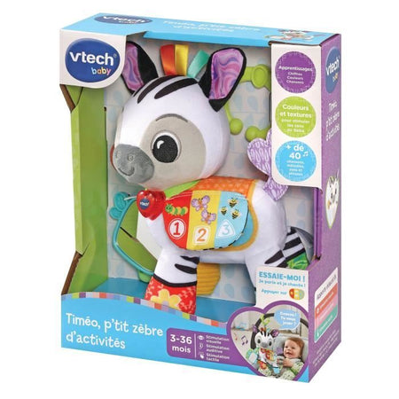 Vtech Baby - Timéo, P'it Zebre de attività