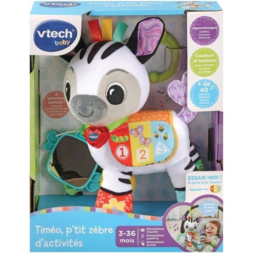 Vtech Baby - Timéo, P'it Zebre de attività