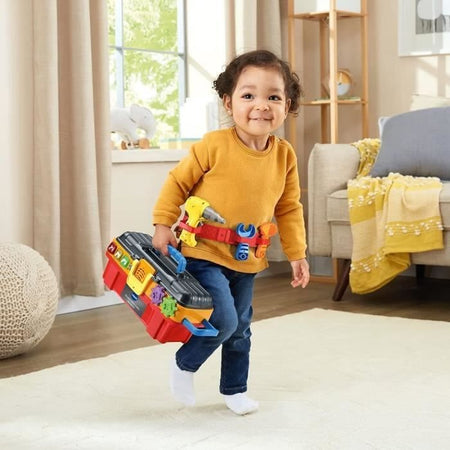 VTECH - 1,2,3 Imitate Me - La mia grande cassetta degli attrezzi interattiva - Giocattolo d'imitazione per bambini