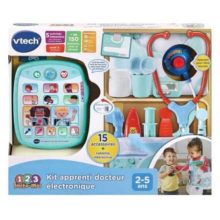 VTECH - 1,2,3 Imitate Me - Kit elettronico per apprendista medico - Giocattolo per bambini