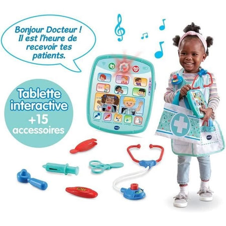 VTECH - 1,2,3 Imitate Me - Kit elettronico per apprendista medico - Giocattolo per bambini