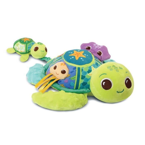 VTECH BABY - Juju, Madre Tartaruga - Il risveglio dei sensi (Bottiglie di plastica riciclate)