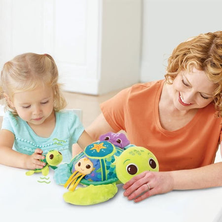 VTECH BABY - Juju, Madre Tartaruga - Il risveglio dei sensi (Bottiglie di plastica riciclate)