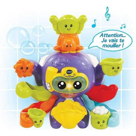 VTECH BABY - Giocattolo per il bagnetto - Polo, My Funny Octopus