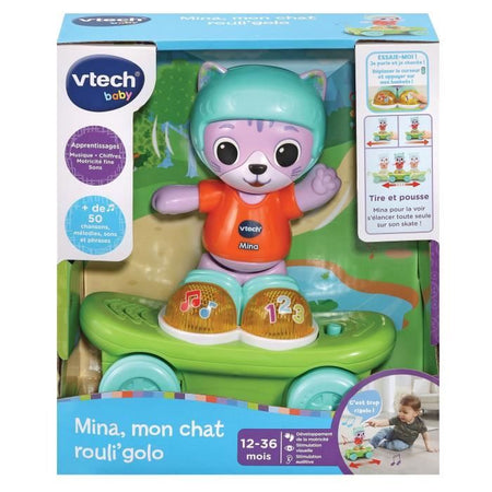 Vtech baby - mina, il mio gatto rouli'golo