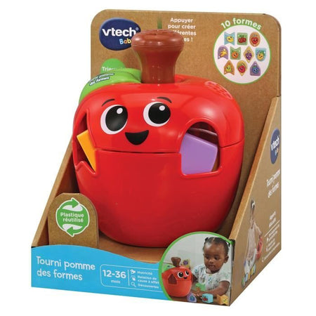 Vtech Baby - Tourni Mela di forme (plastica riutilizzata)
