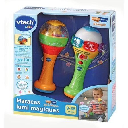 Vtech Baby - Magic Lumi Maracas - 9-36 mesi