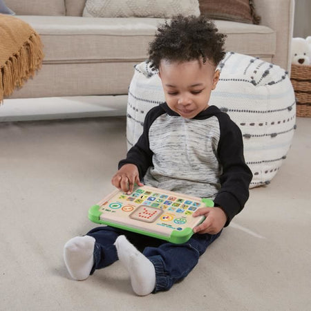 VTECH BABY - Tablet educativo ABC Nature - Giocattolo in legno FSC