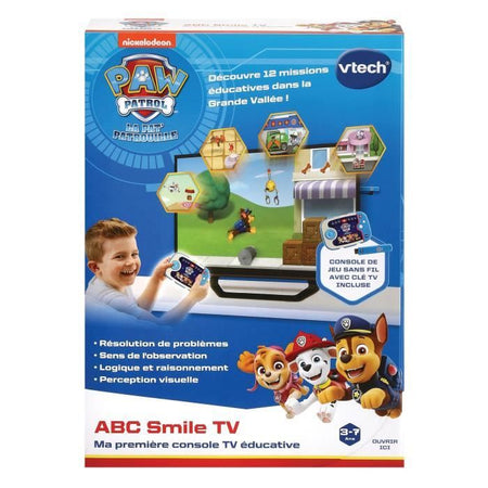 VTECH - PAW PATROL - ABC Smile TV - La mia prima console TV educativa