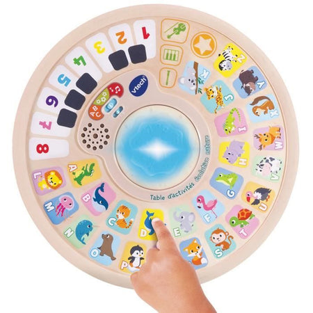 TABELLA ATTIVIT SCALABILE VTECH NATURE (GIOCATTOLO CON PARTE IN LEGNO CERTIFICATO FSC)