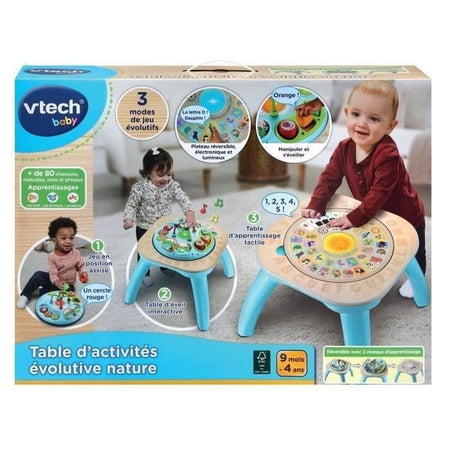 TABELLA ATTIVIT SCALABILE VTECH NATURE (GIOCATTOLO CON PARTE IN LEGNO CERTIFICATO FSC)