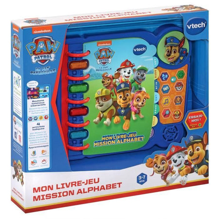 VTECH PAW PATROL - LIBRO DI GIOCO L'ALFABETO DELLA MIA MISSIONE