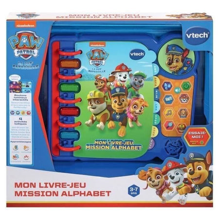 VTECH PAW PATROL - LIBRO DI GIOCO L'ALFABETO DELLA MIA MISSIONE