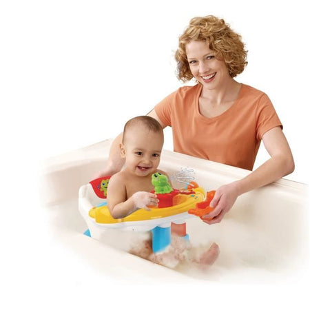 VTECH BABY - Sedile da bagno interattivo Super 2 in 1 - Giocattolo da bagno