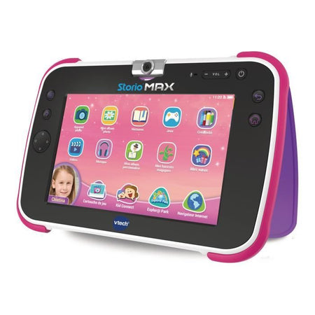 VTECH - Storio Max XL 2.0 7 console rosa - Tablet educativo per bambini da 7 pollici