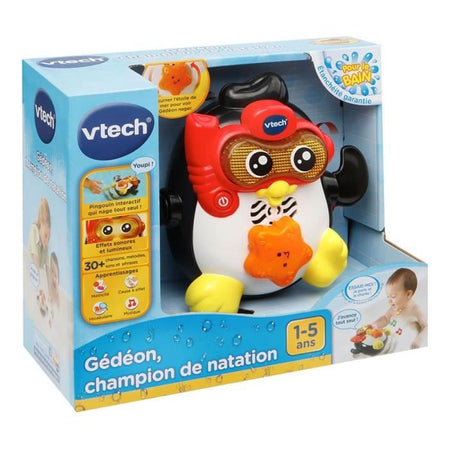 Gideon, campione di nuoto