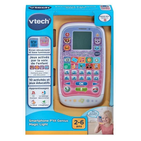 SMARTPHONE VTECH P'TIT GENIUS MAGIC ROSA CHIARO