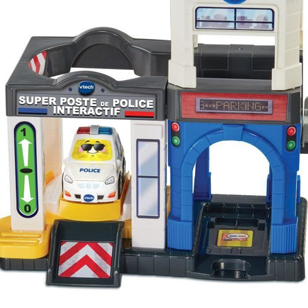 SERIE VTECH TUT TUT BOLIDES PRO - STAZIONE DI POLIZIA SUPER INTERATTIVA (+ CHRIS, LUOGOTENENTE DI POLIZIA)