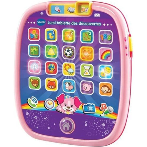Luce rosa tablet scoperto
