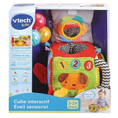 VTECH - 528205 - Cubo interattivo di risveglio sensoriale