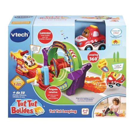 VTECH - 534905- Tut Tut Bolides - Tut Tut Looping + King, Roi du Looping