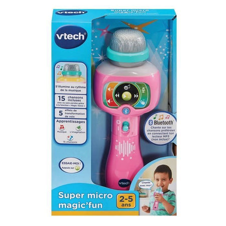 VTECH SUPER MICRO MAGIC'FUN ROSA