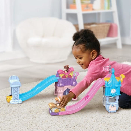 VTECH TUT TUT AUTO PRINCIPESSE DISNEY - CASTELLO - SCIVOLO INCANTATO (+ CARROZZA NUZIALE INCANTATA DI Cenerentola)