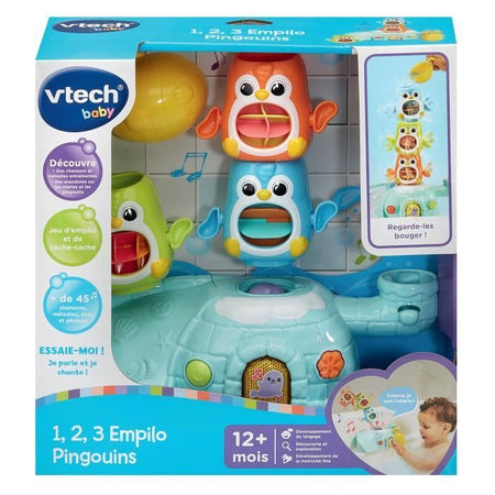 VTECH 1, 2, 3, PINGUINI IMPILABILI