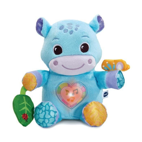 VTECH THO, IL MIO IPPOPOTAMO COCCOLATO (BOTTIGLIE DI PLASTICA RICICLATE)