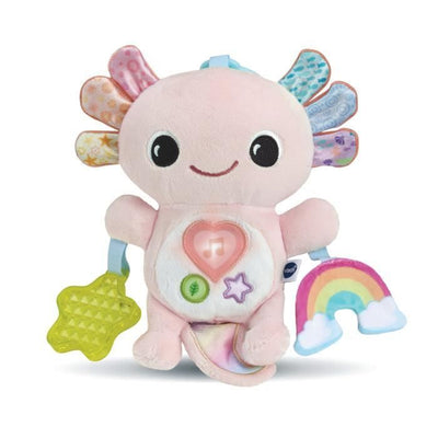 VTECH ELIOTT, BEBE AXOLOTL MUSICAL (BOTTIGLIE DI PLASTICA RICICLATE)