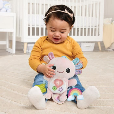 VTECH ELIOTT, BEBE AXOLOTL MUSICAL (BOTTIGLIE DI PLASTICA RICICLATE)