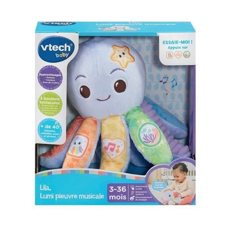 VTECH LILA, LUMI POLPO MUSICALE