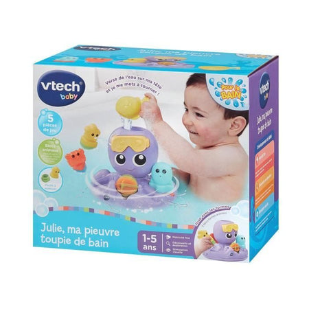 VTECH JULIE, LA MIA TROTTOLA PER BAGNO DI POLPO