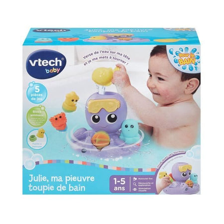 VTECH JULIE, LA MIA TROTTOLA PER BAGNO DI POLPO