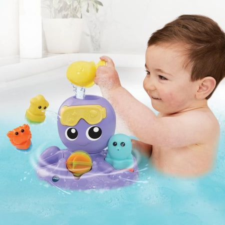 VTECH JULIE, LA MIA TROTTOLA PER BAGNO DI POLPO