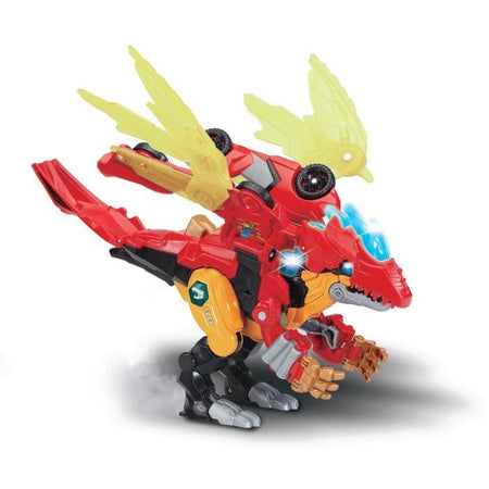 VTECH - SWITCH & GO DINOS COMBO - DRAGOREX, IL MEGA DRAGO 2 IN 1 - Multicolore