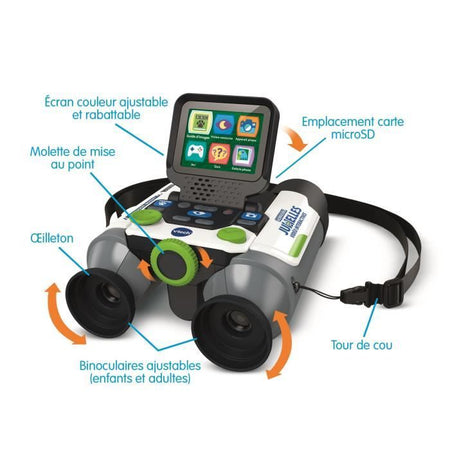 VTECH GENIUS XL - BINOCOLO VIDEO INTERATTIVO