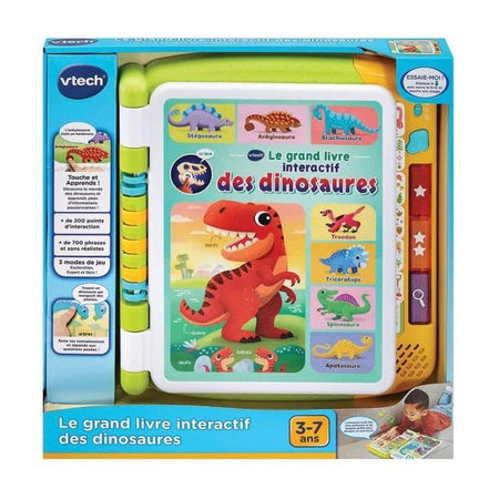 VTECH IL GRANDE LIBRO INTERATTIVO DEI DINOSAURI