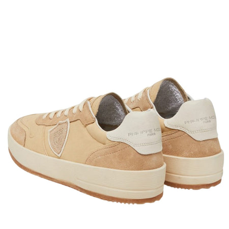 Philippe Model sneaker uomo philippe model - nice low man - beige da uomo