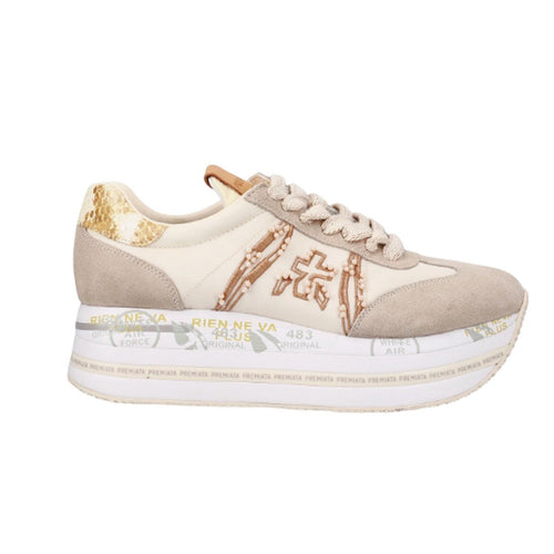 PREMIATA sneaker donna premiata - beth - beige da donna