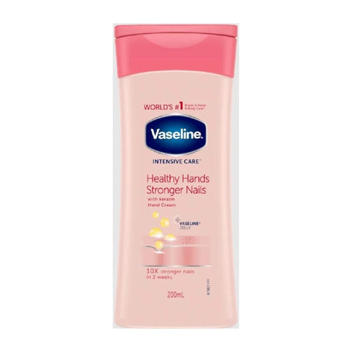 VASELINE INTENSIVE CARE HEALTHY HAND & STRONGER NAILS 200ML PER HAND,NAILS AND SKIN