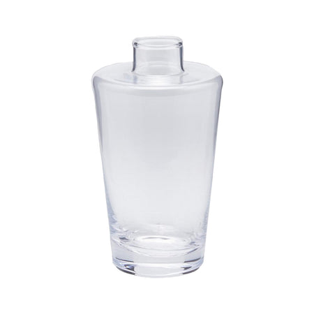 Vaso contenitore in vetro trasparente per profumatore ambiente e portafiori