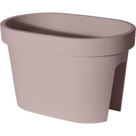 Vaso fioriera da balcone rettangolare per ringhiera da esterno per fiori e piante