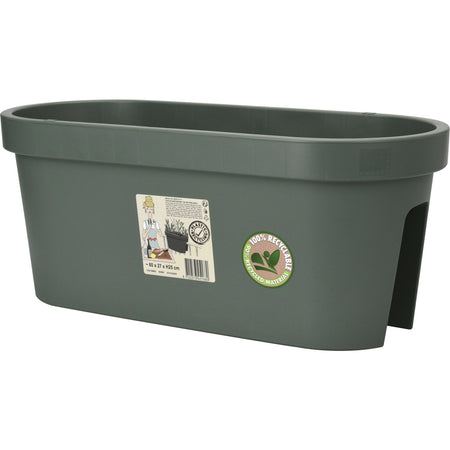 Vaso fioriera da balcone rettangolare per ringhiera da esterno per fiori e piante