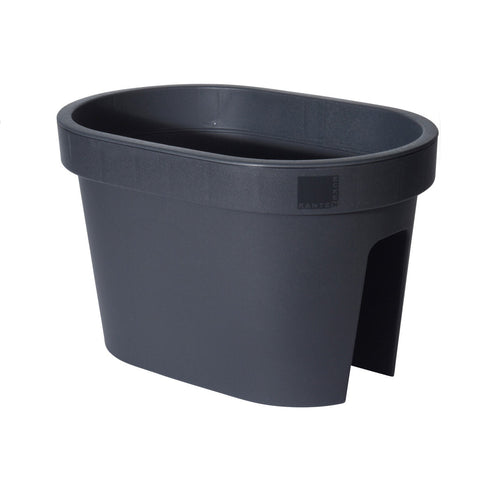 Vaso fioriera da balcone rettangolare per ringhiera da esterno per fiori e piante