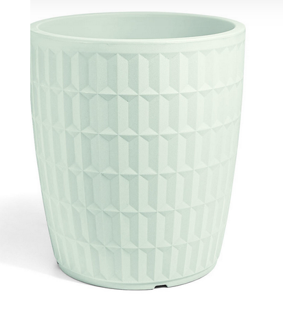 Vaso Rotondo Tyle 50cm Bianco