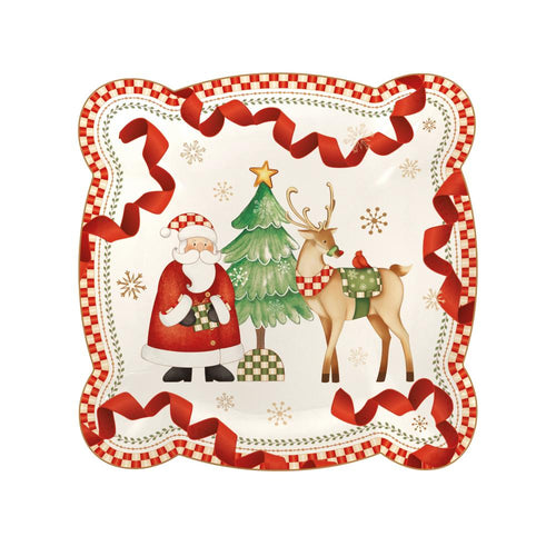 Vassoio Quadro Racconti Porcellana Brandani 84797BRD