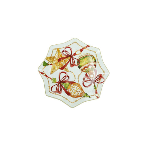Vassoio Stella Gioco di Luci New Bone China Brandani 89697