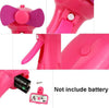 Ventilatore a batteria portatile con nebulizzatore ad acqua per mare e spiaggia h 22 cm