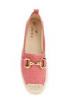 VERDE FASHION | Espadrilles flatform in tessuto